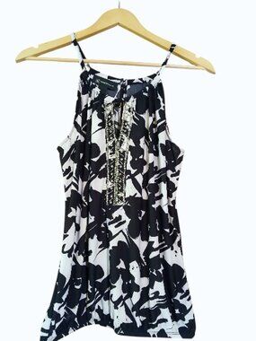 INC International Concepts Rhinestone Embellished Halter